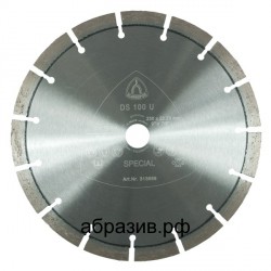 Сегментный алмазный отрезной диск DS 100 U Klingspor