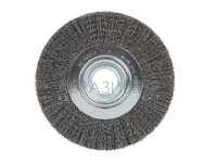 BR 600 W STA Klingspor цилиндрическая щетка на станок, стальная гофрированная проволока